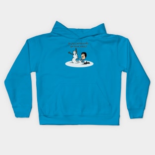 Do you wanna snort some Snow Mang? Kids Hoodie
